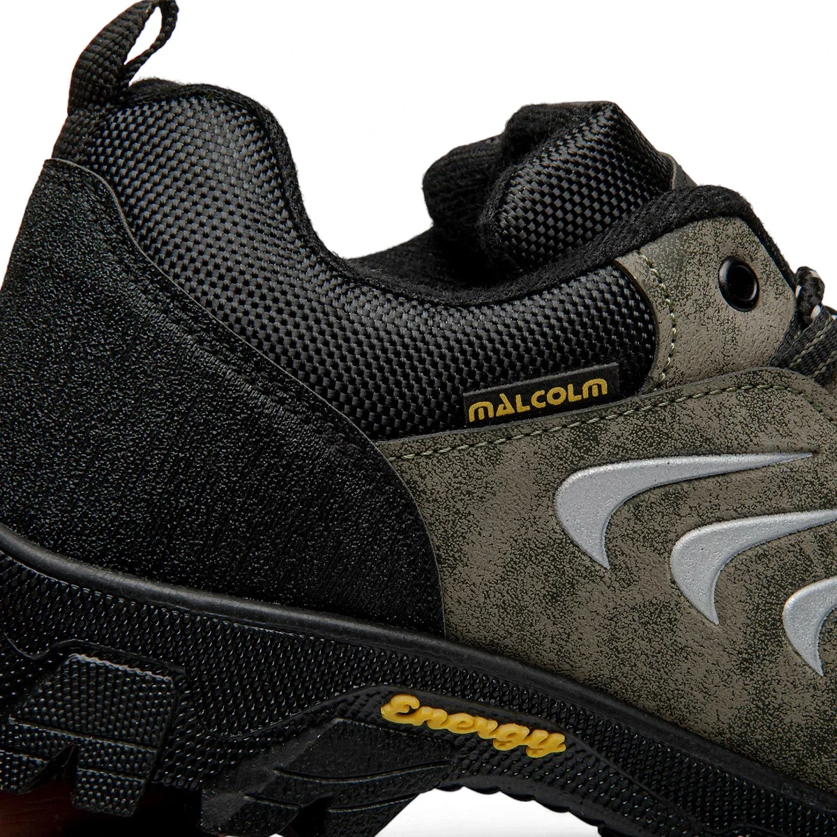 Malcolm Erkek 4000 Cilt Trekking Haki Gümüş - Görsel 4