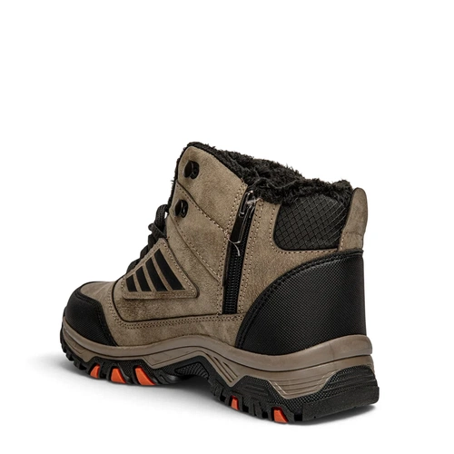 Wanderfull Garson Bot 3022 Cilt Vizon Siyah Oranj - Görsel 3