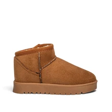 Yes Patik Bot 01 Süet Taba