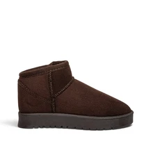 Yes Patik Bot 01 Süet Kahve