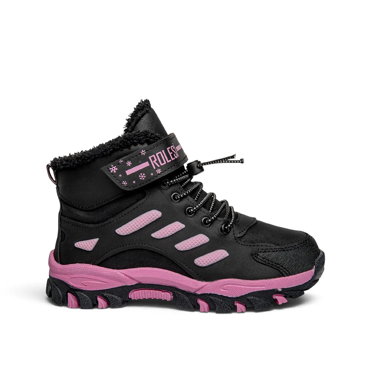 Rolesi Filet Bot 026 Cilt Siyah Pembe - Görsel 1
