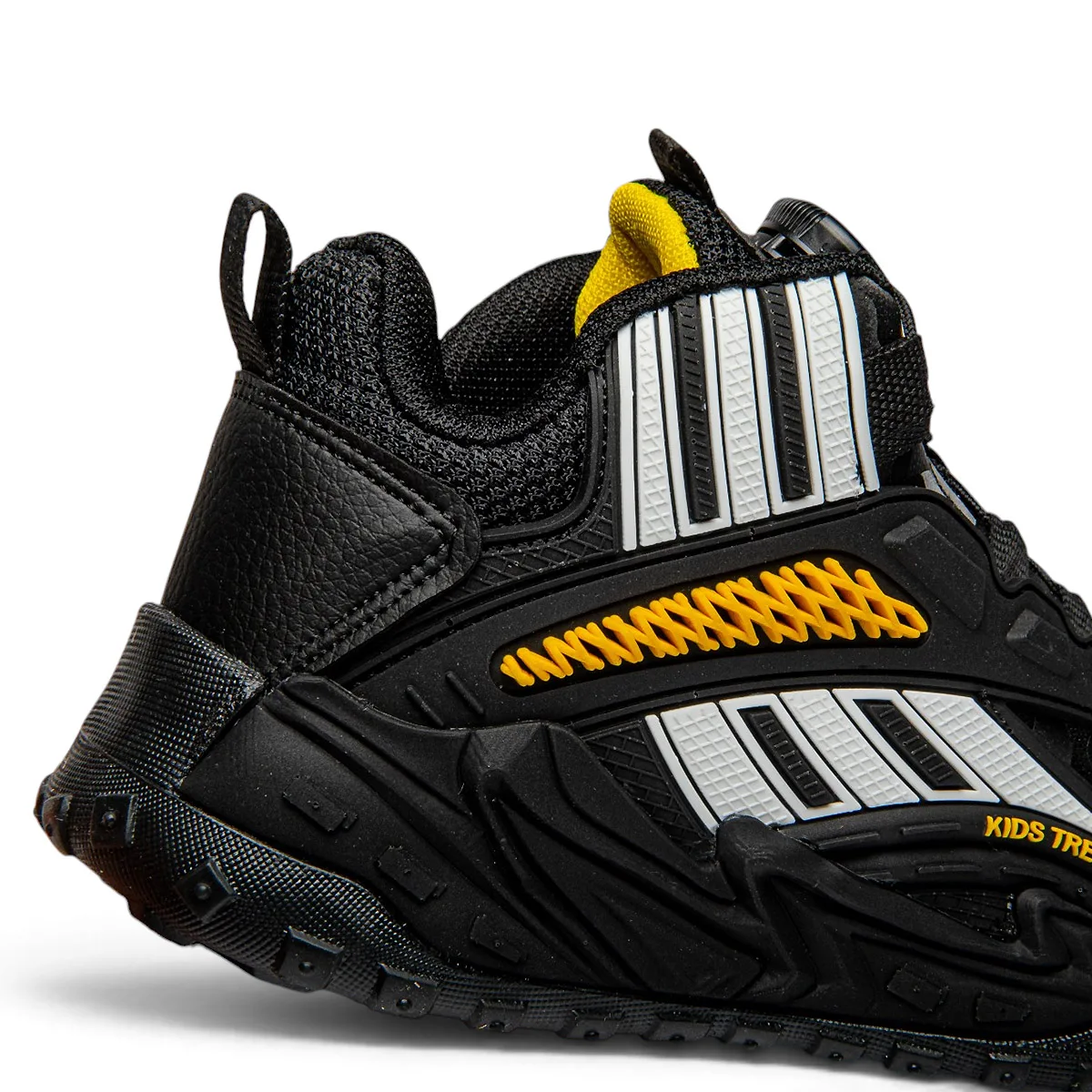 Superstar Filet Bot 4559-1 Cilt Siyah Beyaz Sarı - Görsel 4