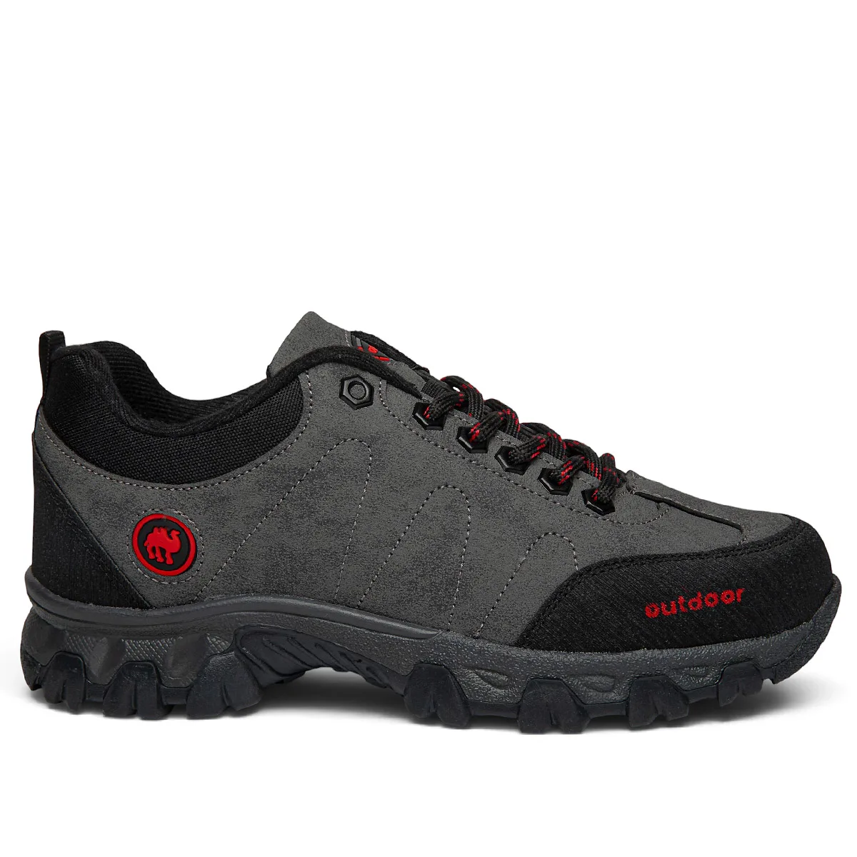 Jagulep Erkek Trekking 4054 Cilt Füme Kırmızı - Görsel 1