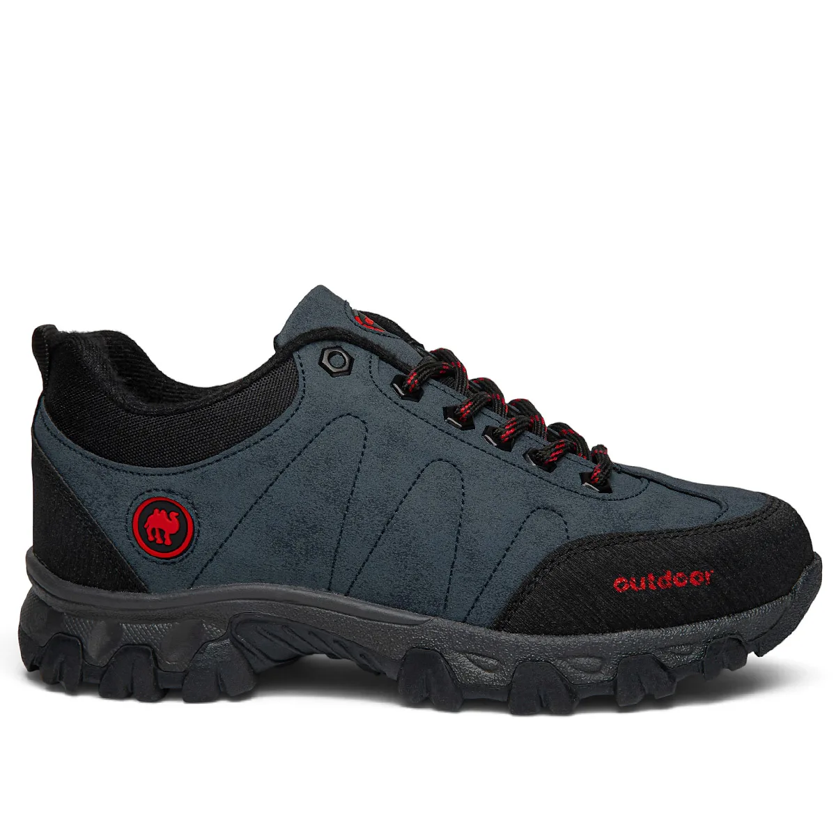 Jagulep Erkek Trekking 4054 Cilt Laci Kırmızı Füme - Görsel 1