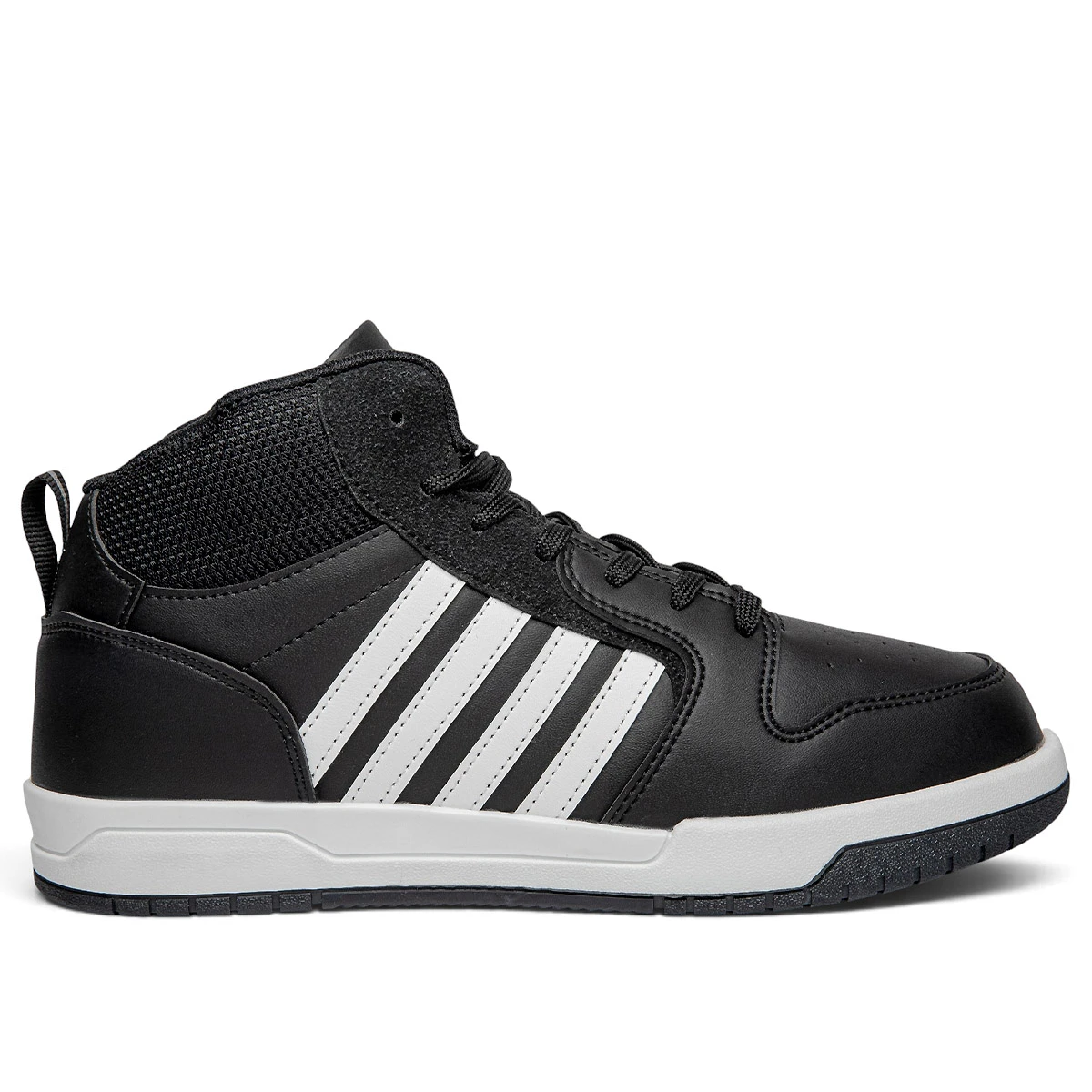 Lambirlent Erkek Basket 2210-07 Cilt Siyah Beyaz