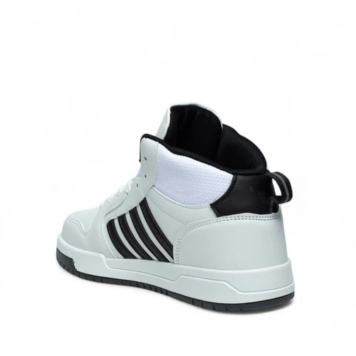 Lambirlent Garson Basket 2210-01 Cilt Beyaz Siyah - Görsel 3