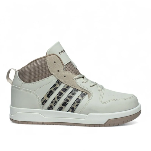Lambirlent Garson Basket 2210-02 Cilt Kum Leopar - Görsel 1