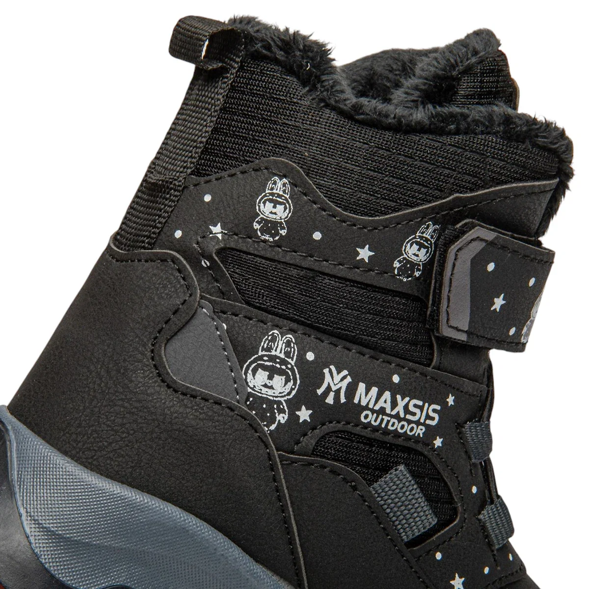Maxsis Patik Bot 054 Cilt Siyah Beyaz