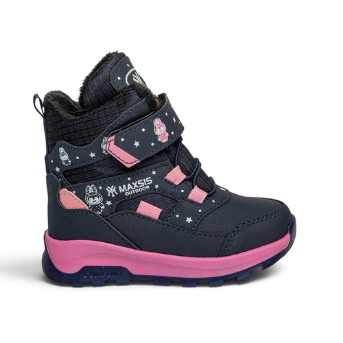 Maxsis Patik Bot 054 Cilt Lacivert Pembe - Görsel 1