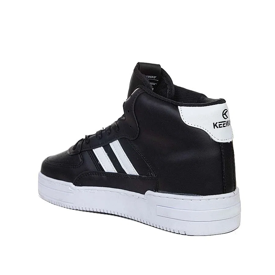 Keeway Erkek Basket 723 Cilt Siyah Beyaz