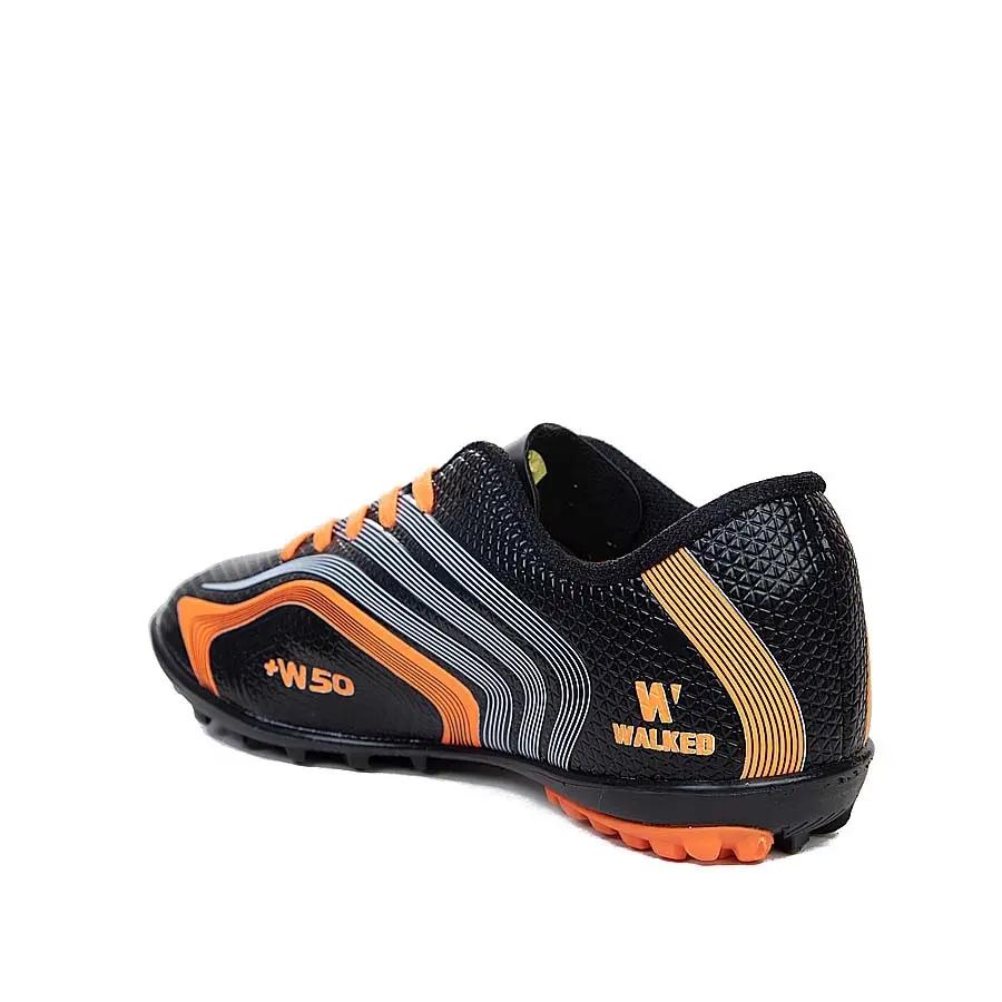 Walked Erkek 443 Halı Saha Siyah Turuncu