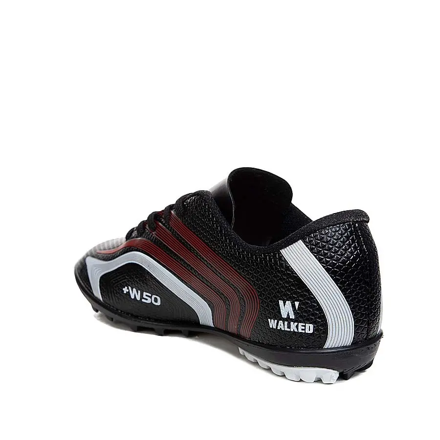Walked Erkek 443 Halı Saha Siyah kırmızı