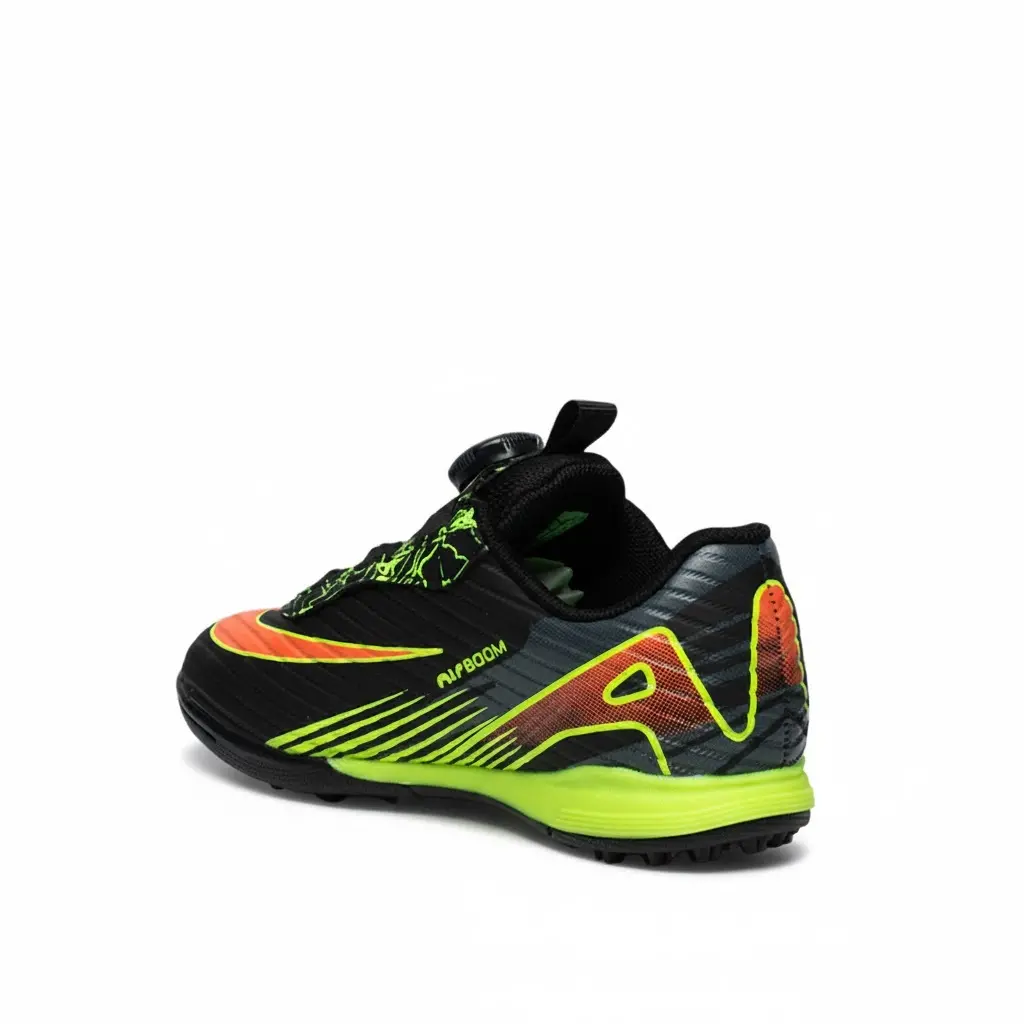 Laliga Filet 620 Mekanizma Halı Saha Siyah Turuncu.