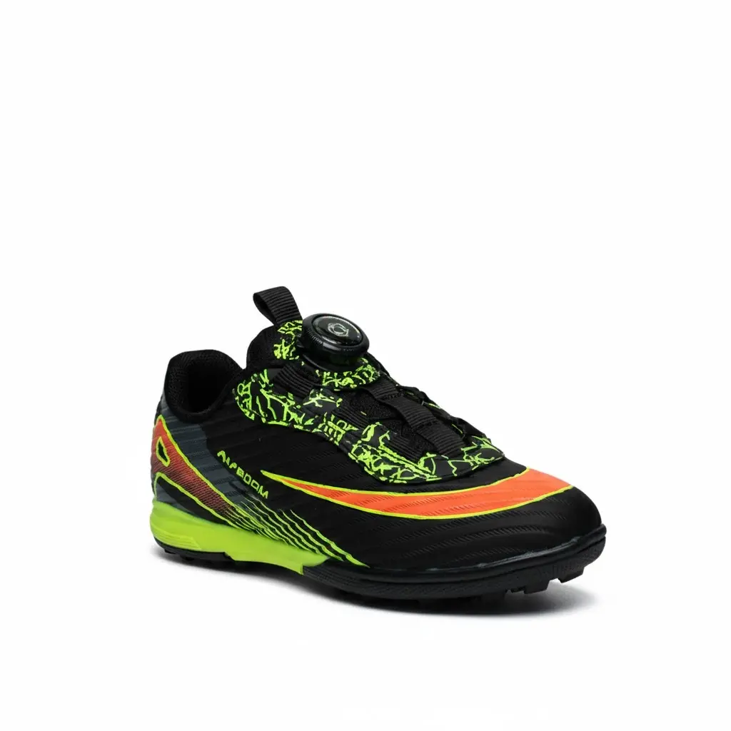 Laliga Filet 620 Mekanizma Halı Saha Siyah Turuncu.