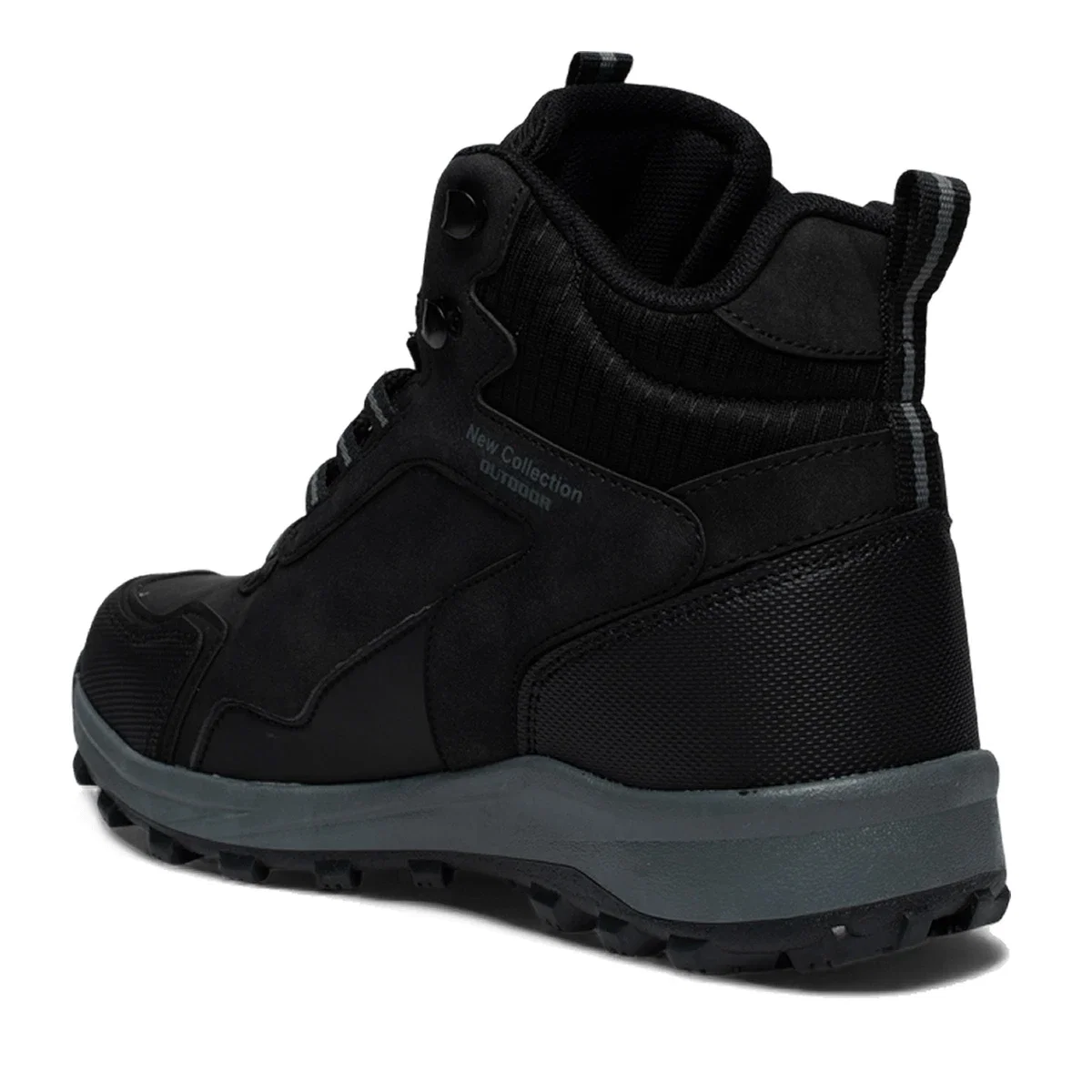 Lambirlent Erkek Trekking Bot 1250-1 Cilt Denye Siyah Füme