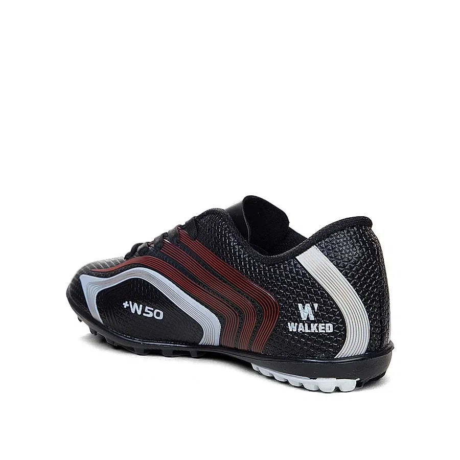 Walked Garson 443 Halı Saha Siyah kırmızı