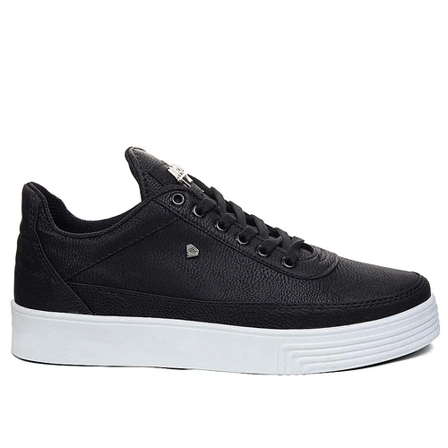 Filling Polo Erkek 011 Cilt Düz Siyah Beyaz - Görsel 1
