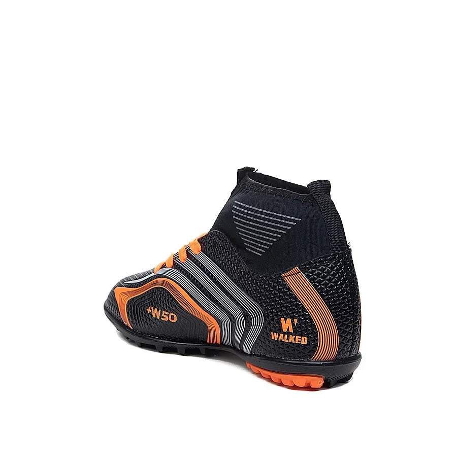 Walked Filet 435 Halı Saha Siyah Turuncu - Görsel 3