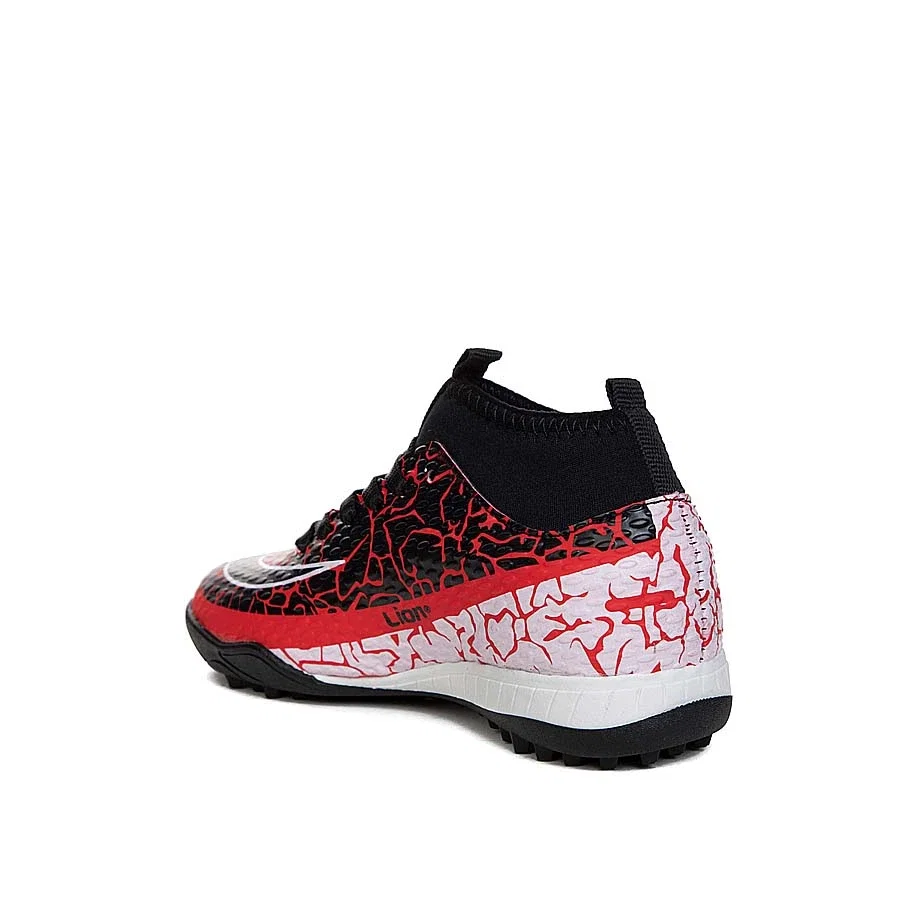 Lion Filet 107130 Halı Saha kırmızı Siyah