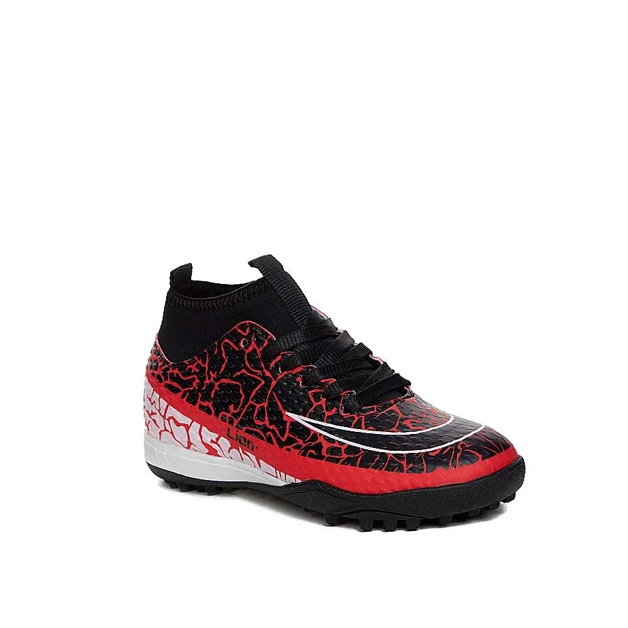 Lion Filet 107130 Halı Saha kırmızı Siyah