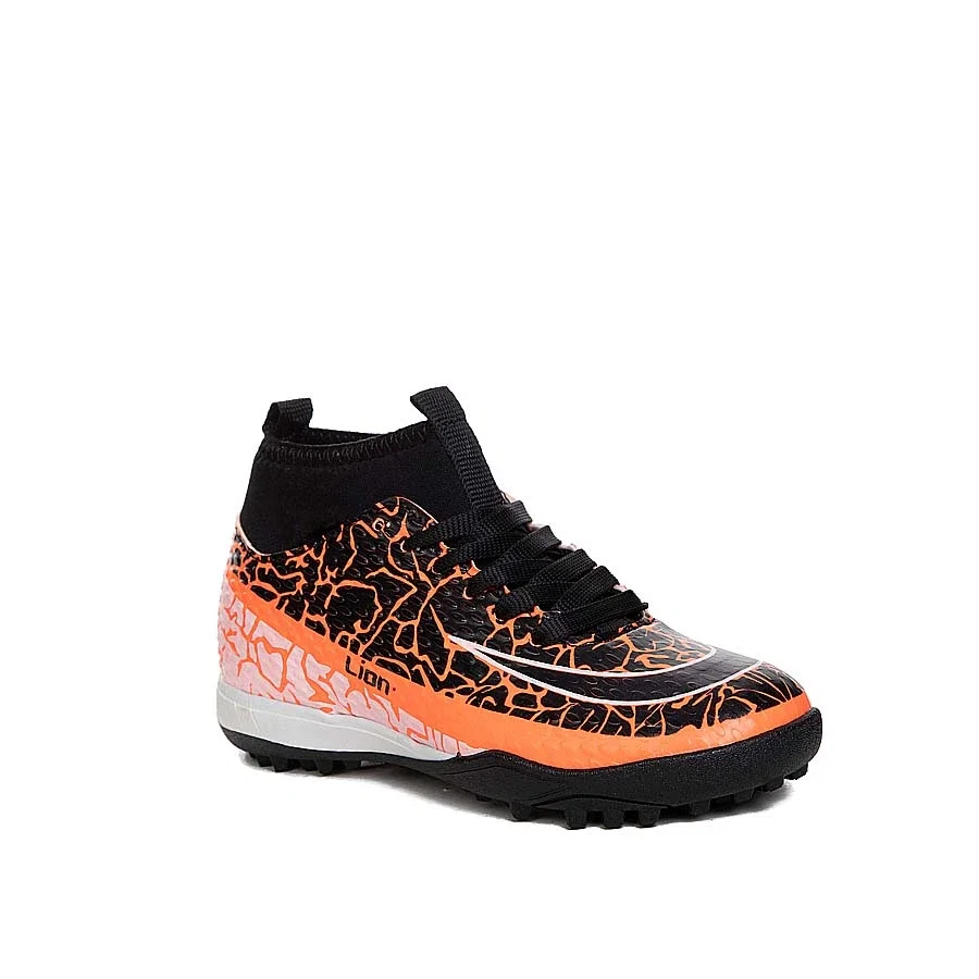 Lion Filet 107121 Halı Saha Turuncu Siyah