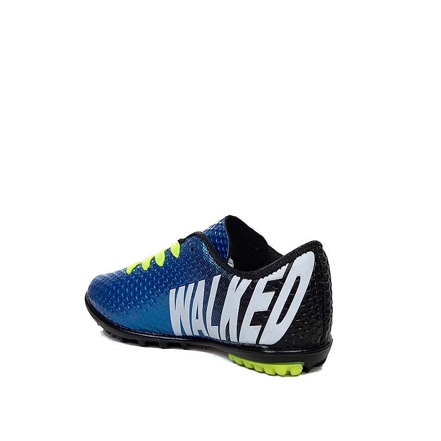 Walked Patik 401 Halı Saha Mavi sarı - Görsel 3