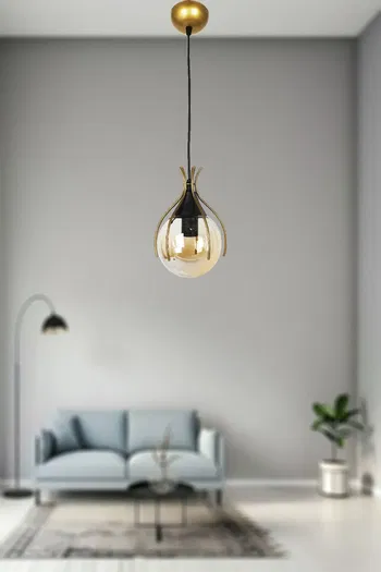 AZUR TEKLİ ESKİTME SİYAH (BAL GLOP CAM)