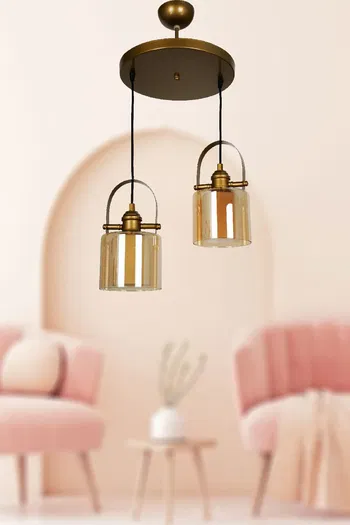 KUMRU 2 Lİ SARKIT CAMLI ESKİTME (ÇİFT BAL)