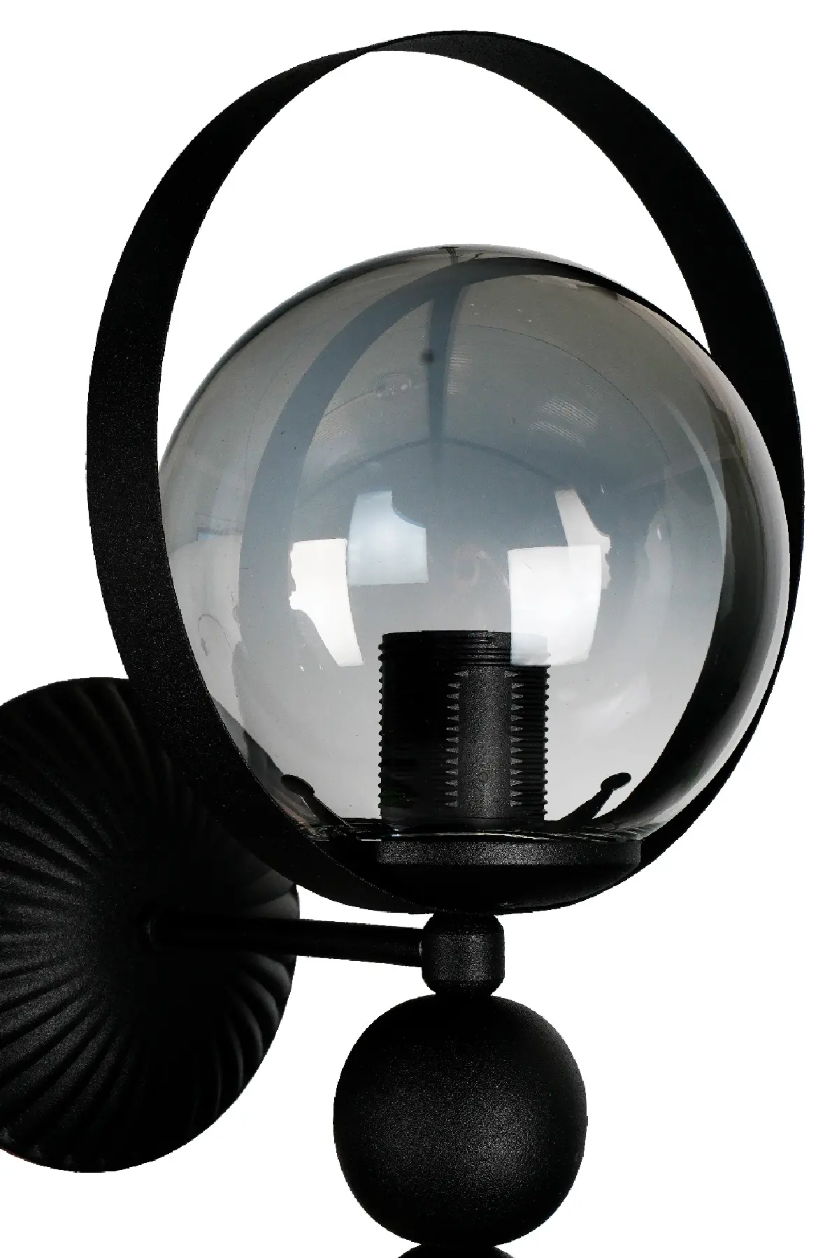 DOĞA APLİK CAMLI SİYAH (GLOP FÜME CAM)