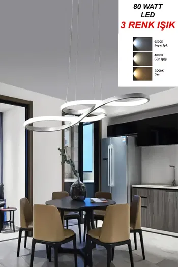 YILAN LEDLİ 3 RENK KROM