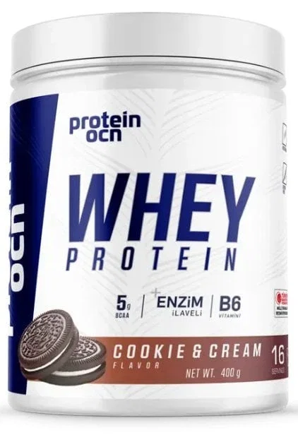 ProteinOcn Whey Protein 400gr COOKIE CREAM AROMALI - Görsel 1