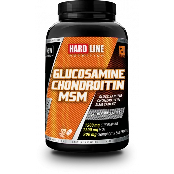 Hardline Glucosamine Chondroitin Msm 120 Tablet - Görsel 1