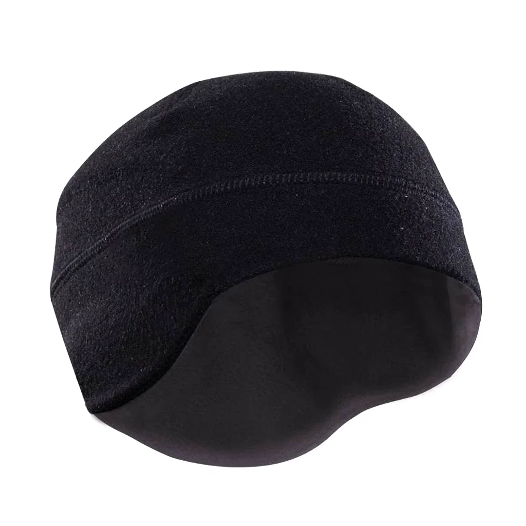 Kulaklı Siyah Polar Bere - Görsel 1